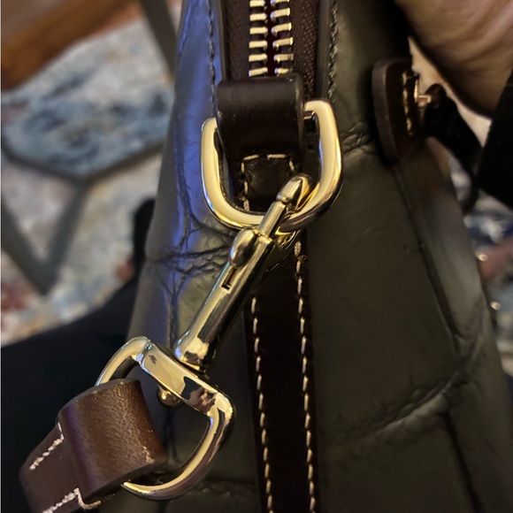 Dooney & Bourke Gray Crossbody Bag - Picture 6 of 7